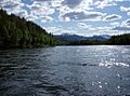 Rafting down the Målselv River