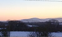 Snow on Clara mountain