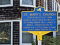 St. Mary's Church Historic Marker