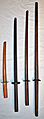 Various bokken or bukuto