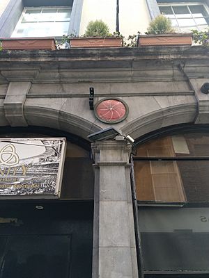 William Molyneux plaque, Crow Street, Dublin 02