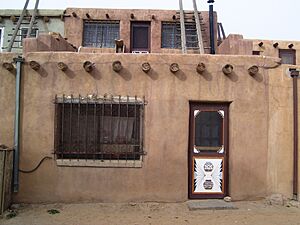 37 Acoma Pueblo house