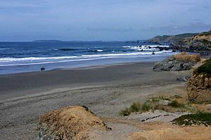 Bodega Bay viewed from Dillon Beach, CA