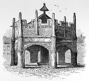 Bridgwater High Cross, demolished c 1800