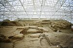 Excavations at the southern area of the site.