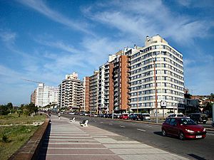 Malvín along the coast