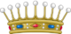 Crown of a Count of France (variant).svg