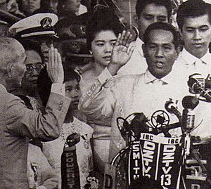 Diosdado Macapagal inauguration