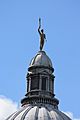 Figure of Youth on the dome of Old College Edinburgh