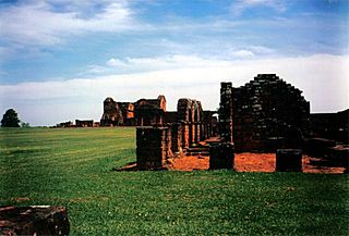 Jesuit ruins at trinidad