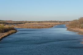 La Durance près d'Avignon