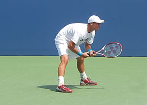 Lleyton Hewitt practice