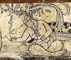 Maya maize god