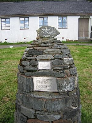 Men of Knoydart memorial