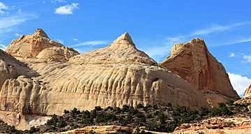 Navajo Dome in Capitol Reef National Park, Utah