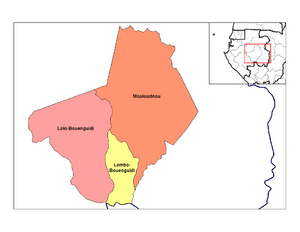 Ogooue-Lolo departments