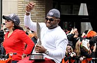 Pablo Sandoval, 2012 World Series parade