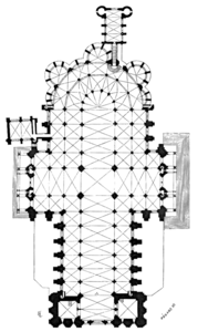 Plan.cathedrale.Chartres