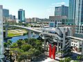 Riverwalk Metromover station Downtown Miami