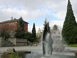 Seattle U Fountain 03 A