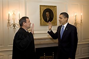 Second oath of office of Barack Obama