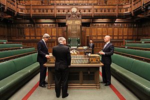 Secretary Kerry in House of Commons Chamber