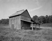 Tobacco barn .Edgewood Farm