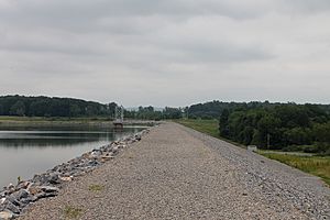 Top of the Chillisquaque Dam