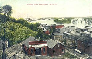 Water Street in Peru, Illinois