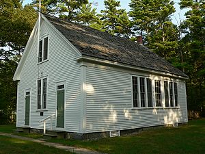 Wells maine div 9 schoolhouse 2006