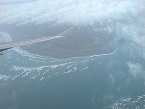 Whatipu Beach And Manukau Heads