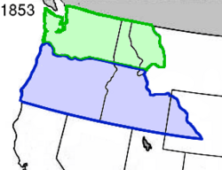 Wpdms oregon washington territories 1853