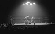 Wrestling. The Duseks vs Robert - Moquin BAnQ P48S1P12734