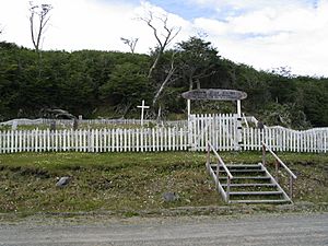 Yahgan cemetery Mejillones Navarino Chile