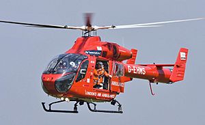 (cropped) London Air Ambulance G-EHMS