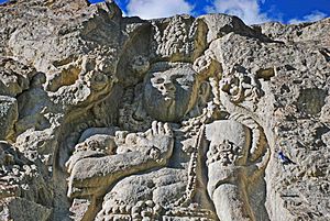 40 ft tall Lord Budha Chamba of karpokhar suru valley kargil