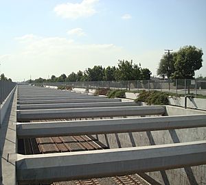 Alameda corridor trench