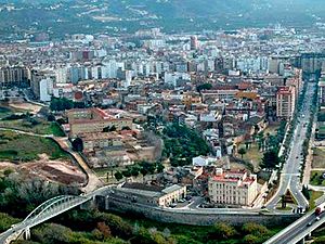 Alzira aerial view