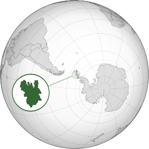 Anvers Island (orthographic projection)