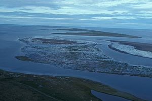 Barrier Islands and Lagoons at Cape Espenberg - Kotzebue Sound