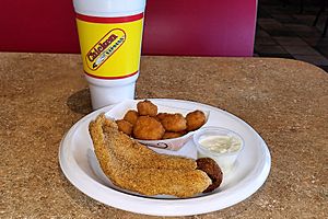 Chicken Express Catfish Snack