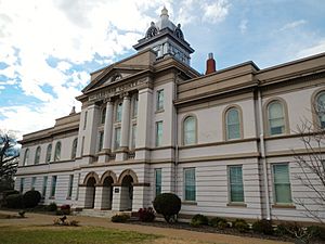 Cleburne County Courthouse in Heflin, 2012