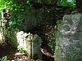 Crosbie Castle entrance & stairs, Troon, Ayrshire