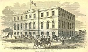 Custom House Pittsburg 1857