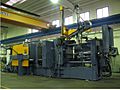 Diecasting machine cold chamber