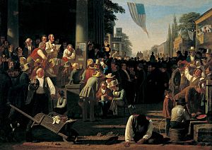 George Caleb Bingham - The Verdict of the People