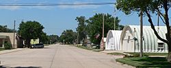 Downtown Grafton: Washington Avenue, looking north