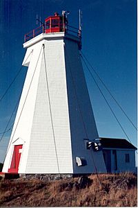 Grand manan light near ferry 97