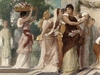 Gustave Boulanger - Esquisse pour la salle des mariages de la mairie du 13ème arrondissement - Vertus civiques. - PPP3897 - musée des Beaux-Arts de la ville de Paris - 8