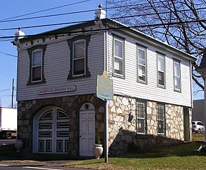 Borough hall in Hulmeville